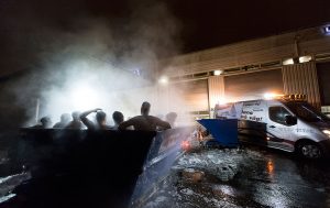 Julbad Borås lastvagnar