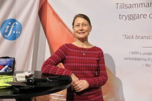 Britt-Marie Stafhammar på If.